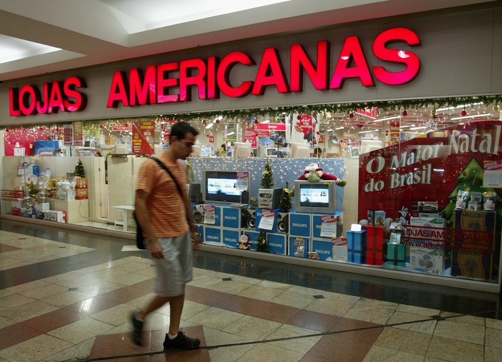 Loja Americanas no Plaza Shopping, em Niterói, em 2006. — Foto: Letícia Pontual