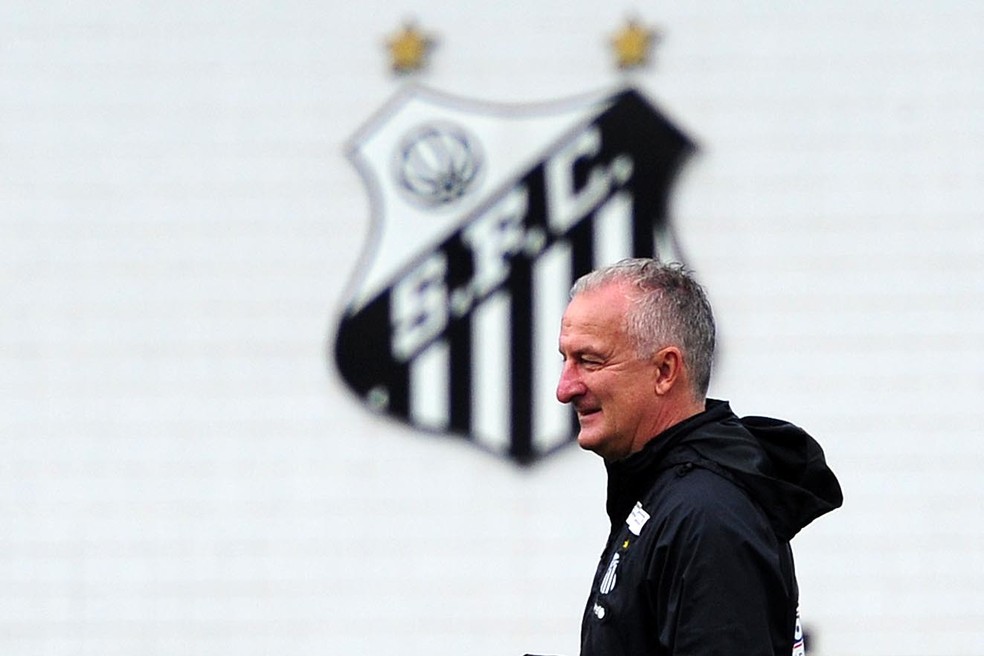 Dorival no Santos em 2015 — Foto: Ivan Storti/Santos FC