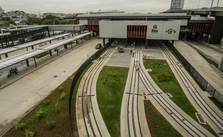 Terminal Gentileza, que entra em operação neste sábado