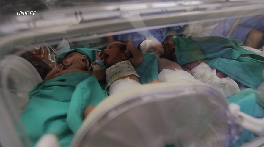 Pelo menos 20 mil bebês nasceram no enclave palestino desde o início do conflito entre Israel e Hamas.