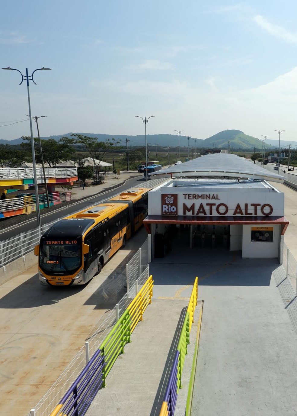 Terminal Mato Alto é uma das paradas a funcionar 24 horas a partir de 22 de junho — Foto: Marcos de Paula / Divulgação