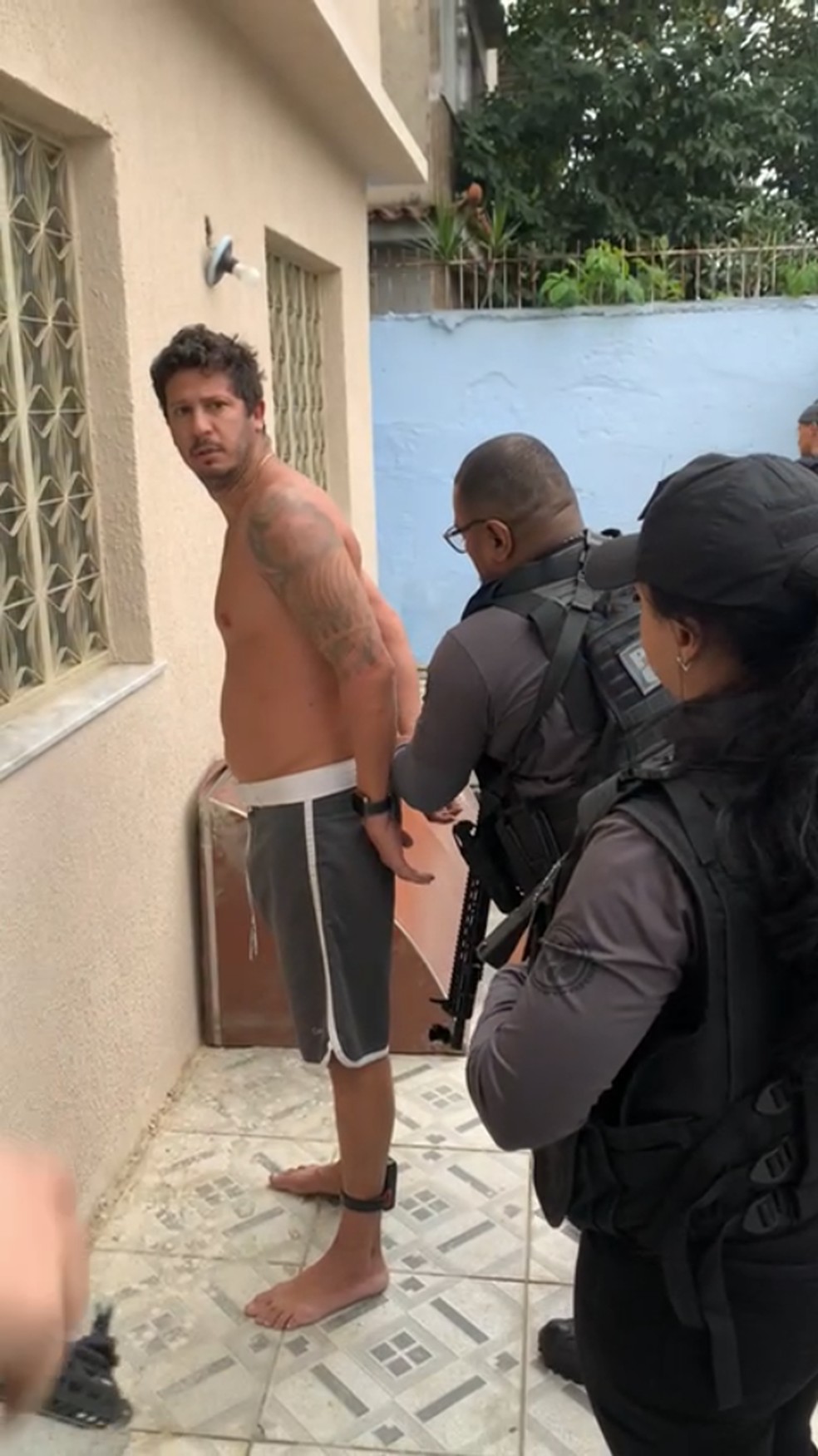 Dibh Moubayed foi o único preso no Rio durante a segunda fase da Operação Rota do Rio, da Polícia Civil — Foto: Reprodução