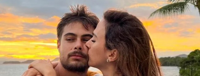 Rafael Vitti e Tata Werneck vão aparecer juntos numa novela pela primeira vez em "Terra e paixão" — Foto: Reprodução/Instagram