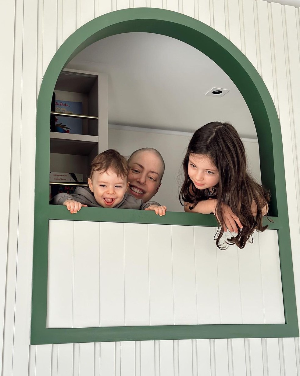 Fabiana Justus em férias com a família — Foto: Reprodução/Instagram