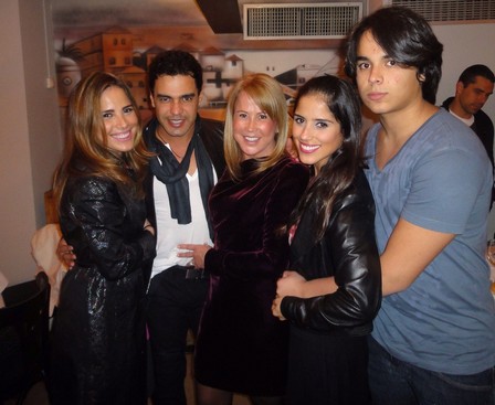 Wanessa, Zezé Di Camargo, Zilu Godoi, Camilla Camargo e Igor Camargo