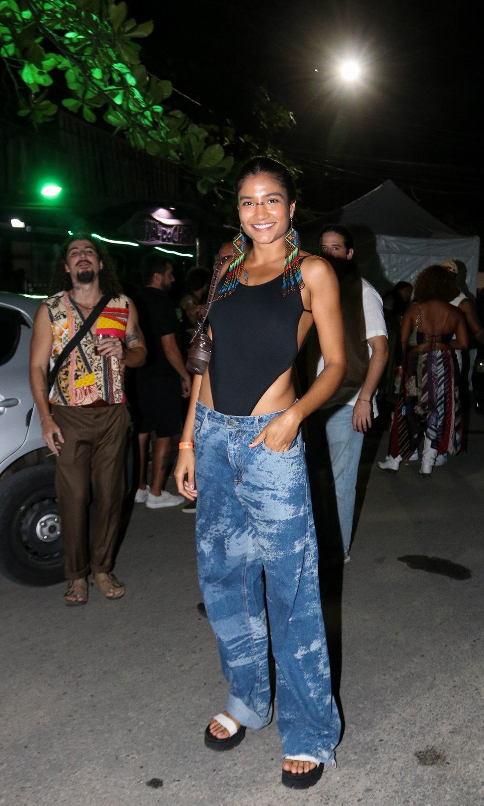 Atores de 'No Rancho Fundo' curtem festa da novela — Foto: Claudio Andrade/AgNews