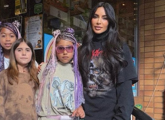 North West e Kim Kardashian