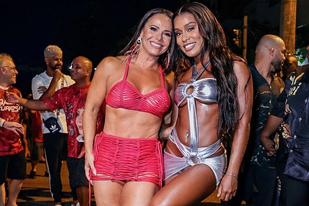 Viviane Araujo e MC Rebecca