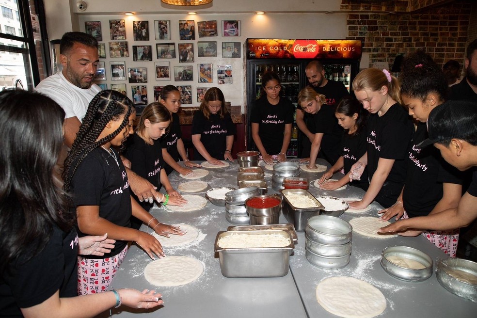 Festa de 11 anos de North West — Foto: Reprodução | TikTok