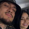 MC Binn e a namorada, a tatuadora Ana Laura Marques - Reprodução/Instagram