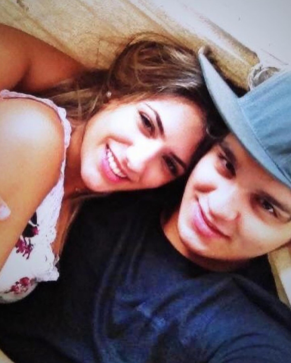 Luan Santana e Jade Magalhães em 2008 — Foto: Reprodução/Instagram