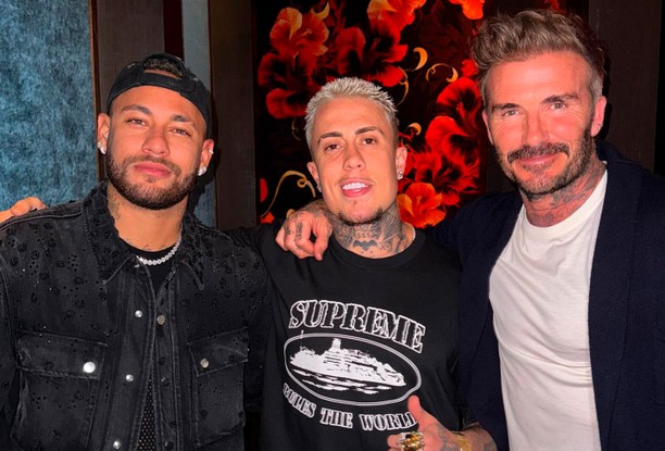 Neymar, MC Daniel e David Beckham curtiram festão de Anitta