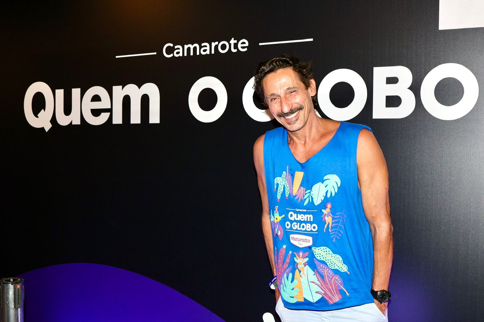 Tuca Andrade - Camarote Quem O Globo — Foto: Rafael Cusato/Quem