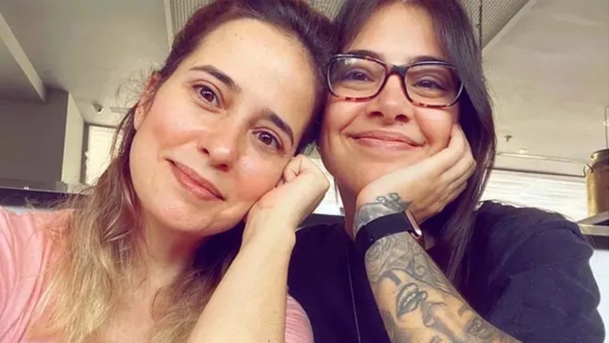 Palomma Duarte e a filha mais velha, Maria Luiza