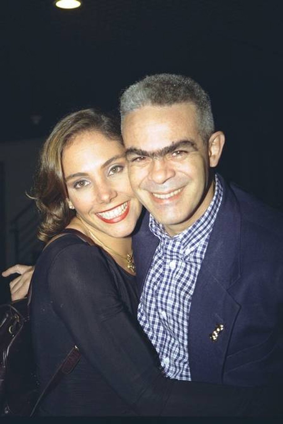 Heloisa Périssé e Lug de Paula ficaram juntos de 1992 a 2001 — Foto: Arquivo pessoal