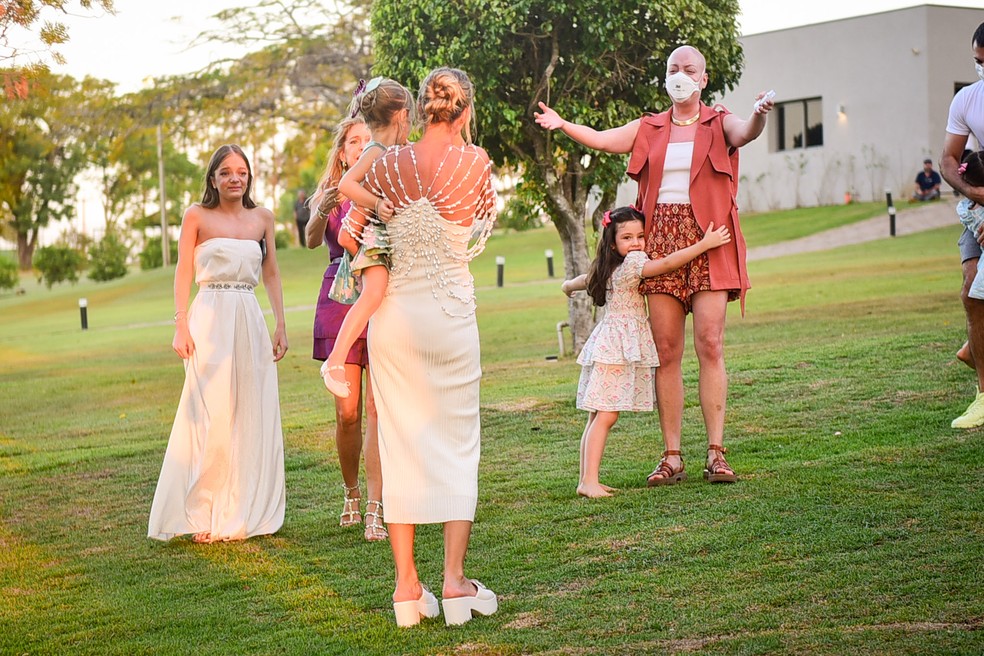 Fabiana Justus, Rafa Justus, Ana Paula Siebert, Vicky e Roberto Justus — Foto: Andy Santana/ BrazilNews