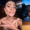 Juliana Paes fica presa em engarrafamento de lanchas, em Veneza - Reprodução/ Instagram