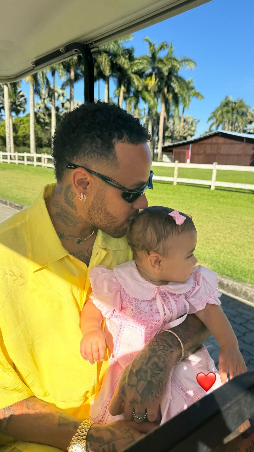 Neymar e Mavie — Foto: Reprodução/Instagram