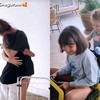 Scooby mostra o momento que os filhos chegam ao Brasil - Reprodução/Instagram