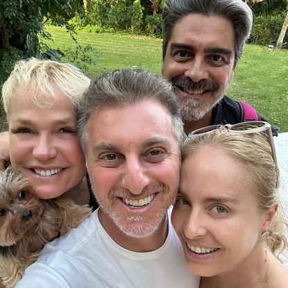 Angélica, Xuxa, Luciano Huck e Junno Andrade