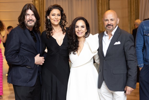 Stéphane Rolland, Maria Fernanda Cândido, Cris Porto e Pierre Martinez