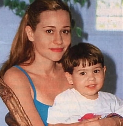 Alessandra Negrini e Antonio Benício, seu filho com Murilo Benício