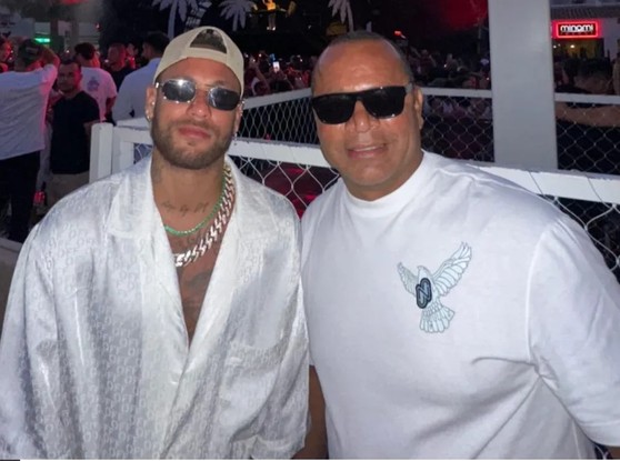 Neymar Jr e o pai, Neymar