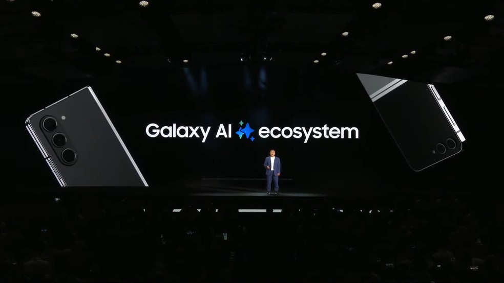 Galaxy AI agora é ecossistema integrado a produtos da marca — Foto: Reprodução/Samsung