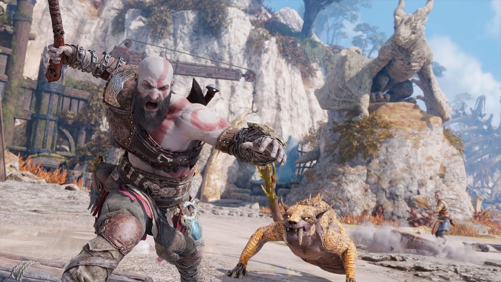 God of War: Ragnarok ganha Modo Foto em nova atualização que permite capturar melhores momentos do jogo — Foto: Reprodução/PlayStation Blog