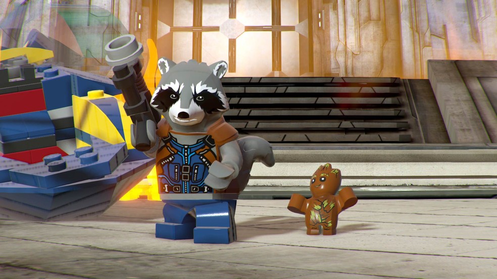 Em LEGO Marvel Super Heroes 2, junte-se aos heróis da Marvel em uma divertida aventura LEGO para salvar o universo de vilões poderosos — Foto: Reprodução/Steam