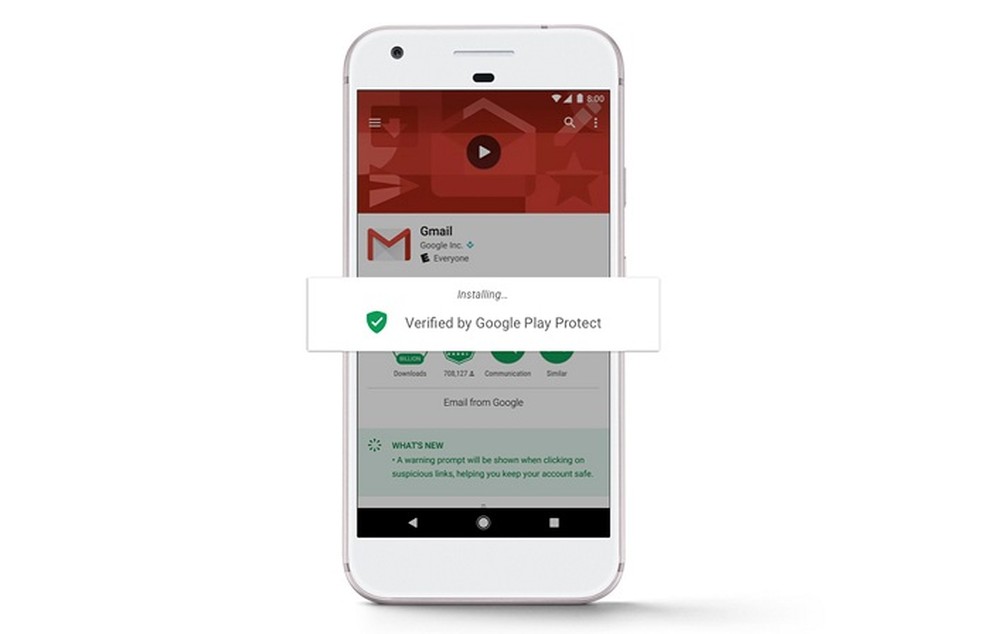 Solução do Google  verifica apps da Play Store e do celular — Foto: Divulgação/Google