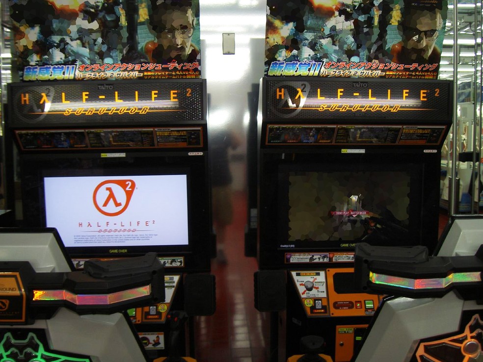 Versão arcade de Half-Life 2 — Foto: Reprodução/Wikimedia Commons