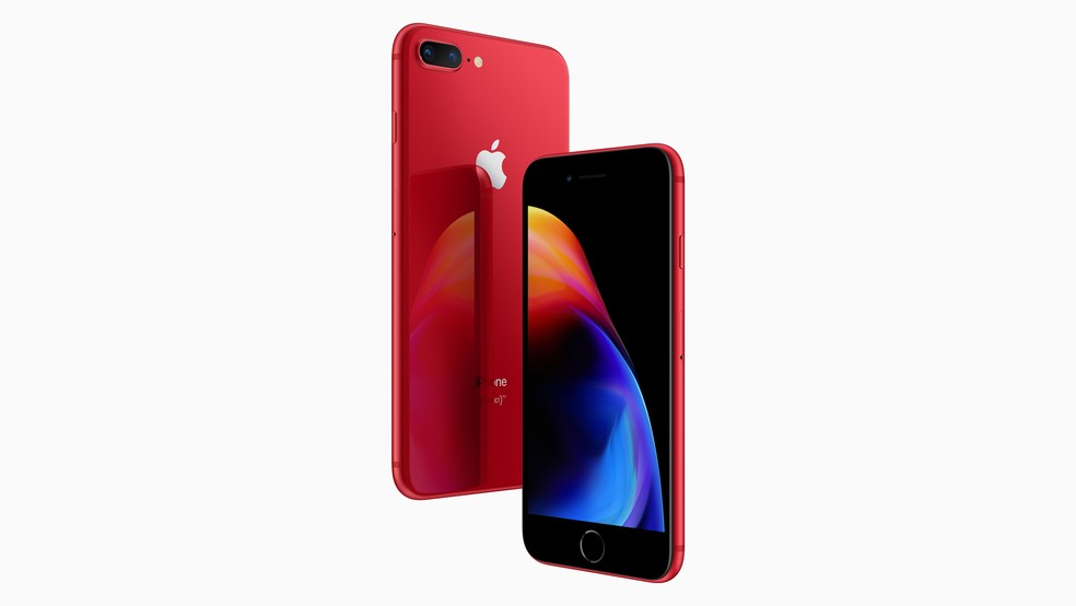 iPhone 8 Vermelho — Foto: Divulgação/Apple