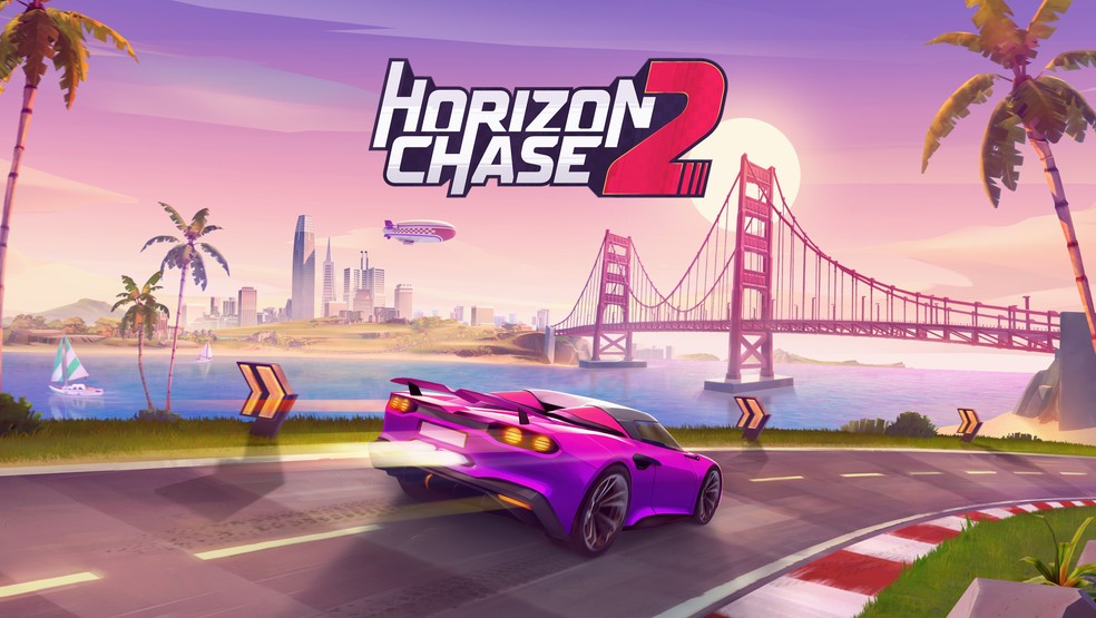 Horizon Chase 2 é o lançamento mais recente da Aquiris, que se chama Epic Games Brasil após aquisição — Foto: Divulgação/Aquiris Game Studio