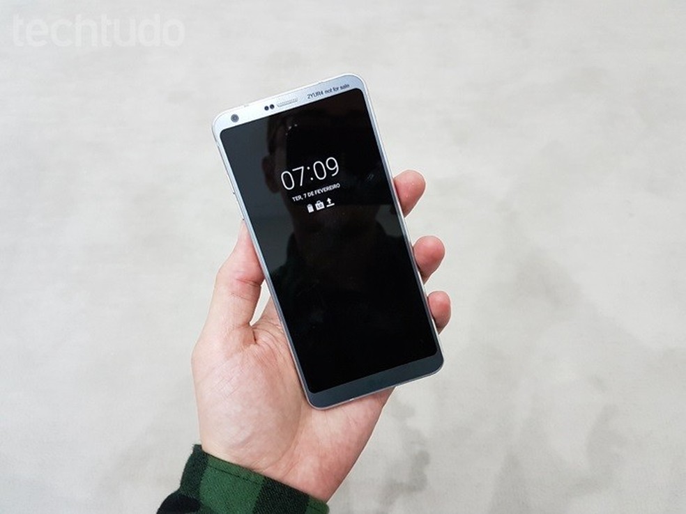 LG G7 ThinQ vai substituir LG G6 (Foto)  — Foto: Thássius Veloso/TechTudo