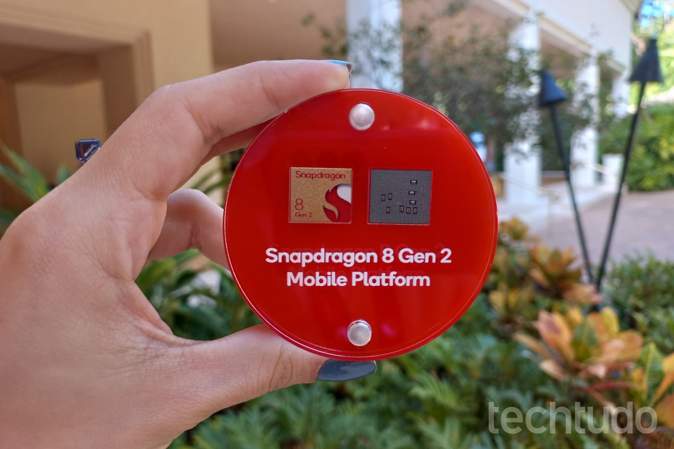 Snapdragon 8 Gen 2 foi anunciado em novembro de 2022  — Foto: Ana Letícia Loubak/TechTudo