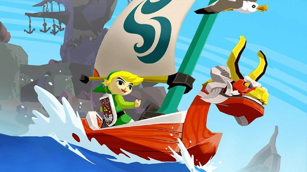 The Legend of Zelda: The Wind Waker trouxe um novo estilo para a série no GameCube (Foto: Reprodução/Wallpaper Abyss) — Foto: TechTudo