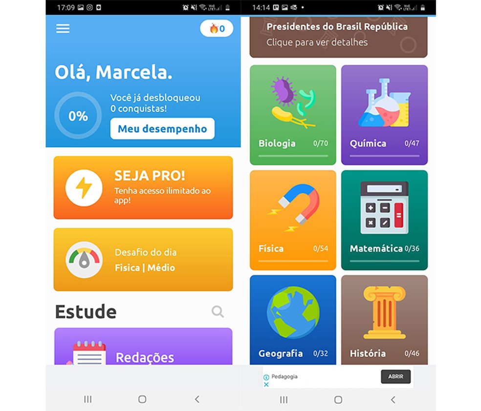 RevisApp integra a lista de aplicativos de estudo — Foto: Reprodução/Marcela Franco