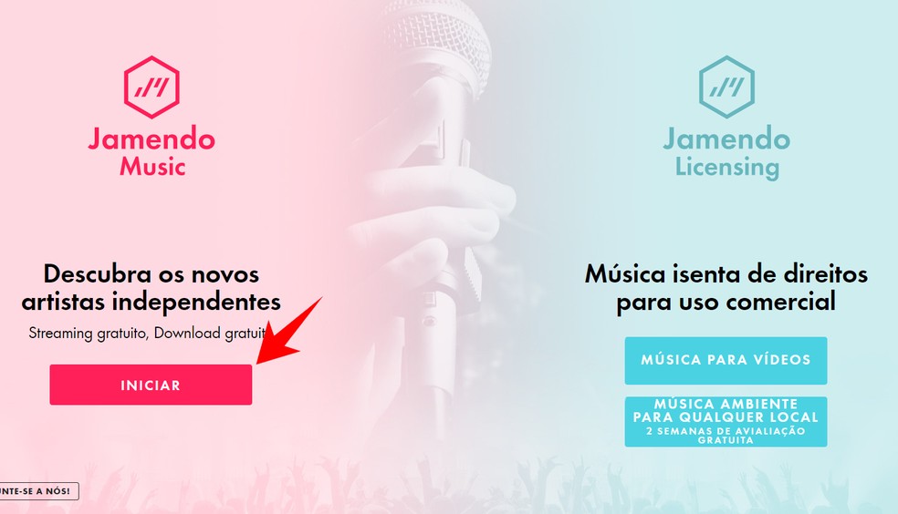 Jamendo Music: saiba como acessar plataforma para baixar músicas de graça em mp3 — Foto: Reprodução/Rodrigo Fernandes