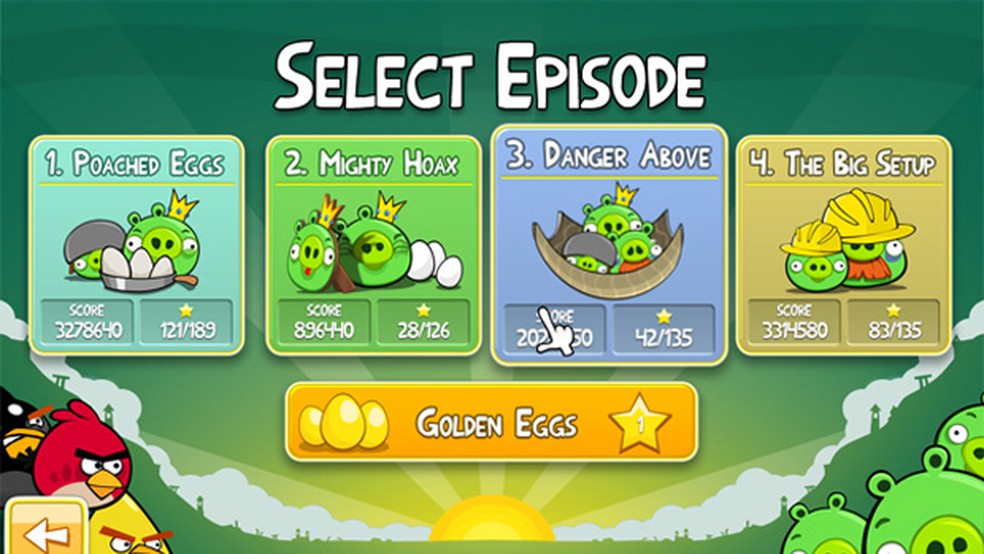 O menu do jogo também esconde um ovo de ouro. (Foto: Reprodução) — Foto: TechTudo