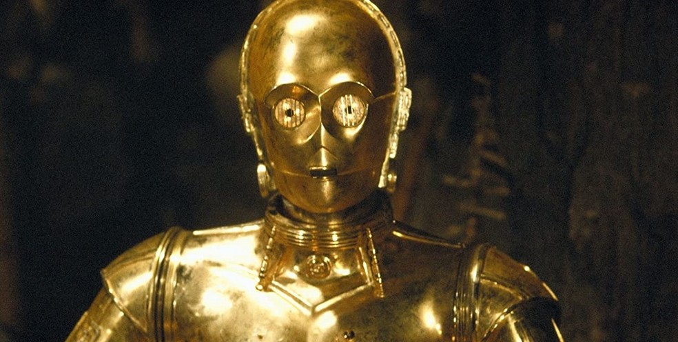 C-3PO é um androide fluente em mais de seis milhões de meios de comunicação — Foto: Reprodução/IMDb