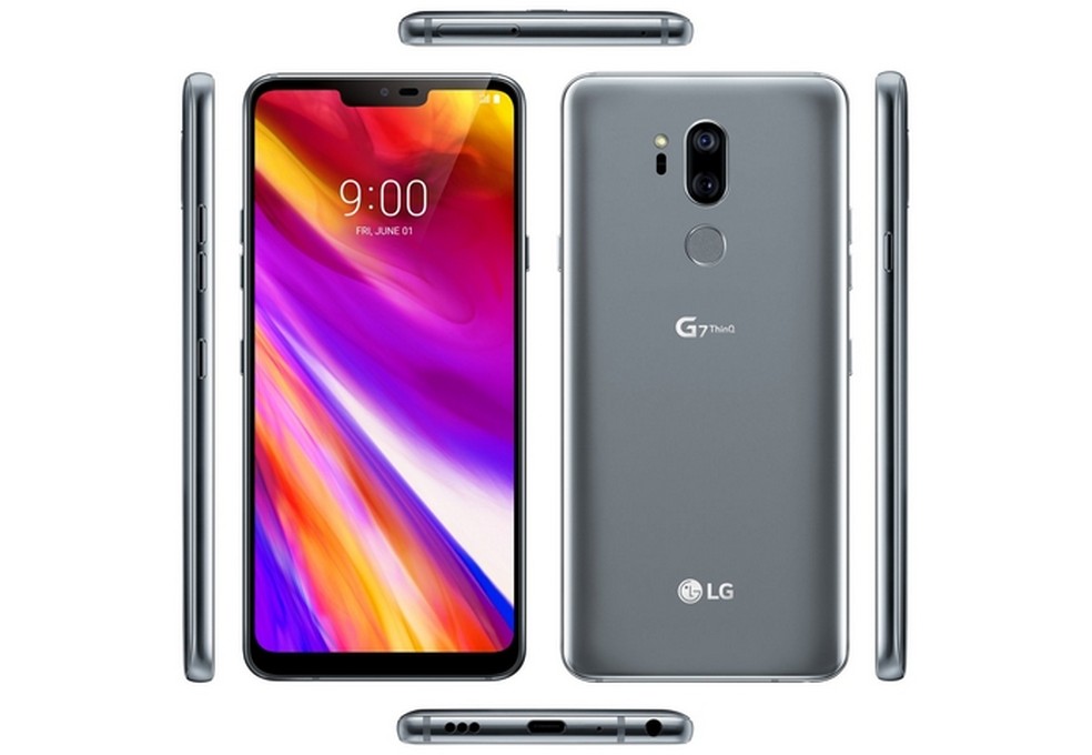 Suposta foto oficial do G7 ThinQ, novo topo de linha da LG   — Foto: Reprodução/Evan Blass