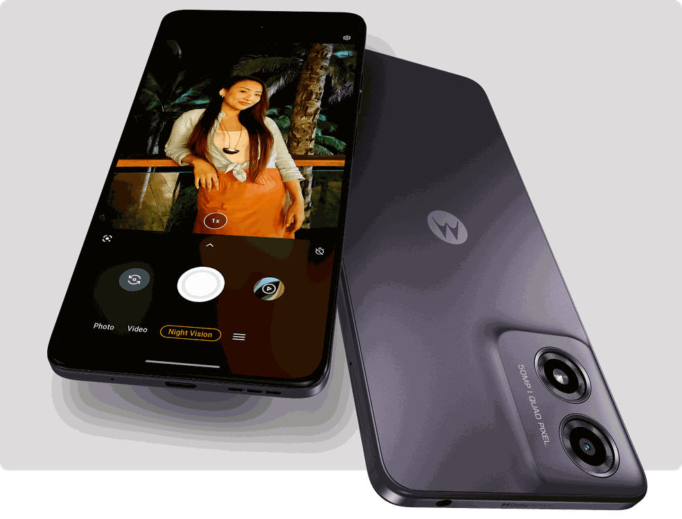 Moto G04s tem tela de 90 Hz — Foto: Reprodução/Motorola