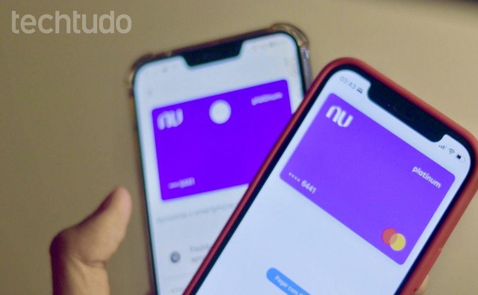 Como usar o cartão virtual Nubank por aproximação no celular; confira — Foto: Danilo Paulo de Oliveira/TechTudo