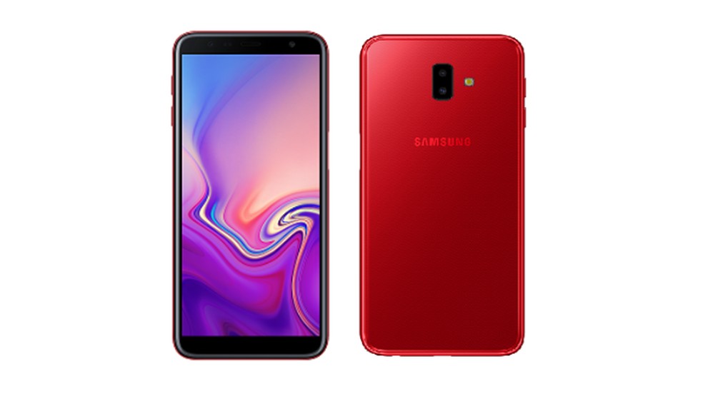 Galaxy J6 Plus (foto) é o novo celular da Samsung; confira as diferenças entre o lançamento e o Galaxy J6 — Foto: Divulgação/Samsung