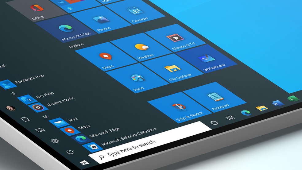 Microsoft começa a liberar novos ícones para apps nativos do Windows 10 — Foto: Divulgação/Microsoft