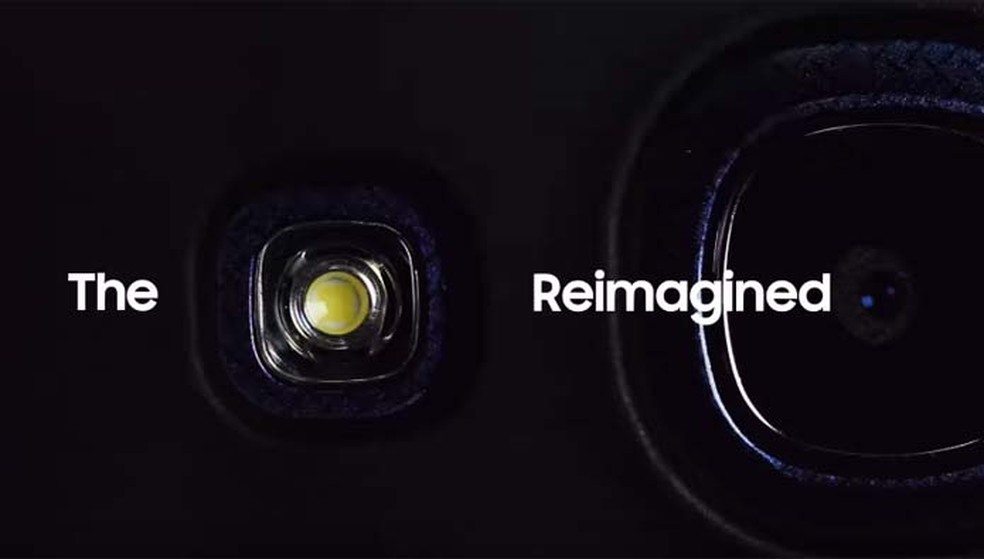 Samsung promete uma nova experiência com o uso da câmera do S9 — Foto: Reprodução/ YouTube