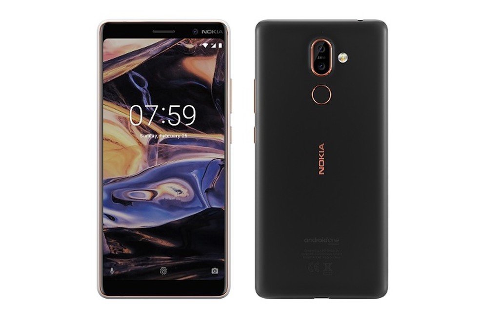  O Nokia 7 Plus ganhou o Prêmio EISA de Melhor Smartphone para Consumidores 2018-2019 — Foto: Divulgação/Nokia