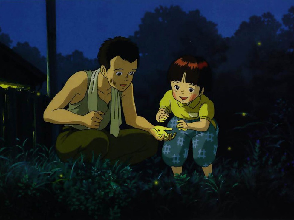 Túmulo dos Vagalumes é o único filme do Studio Ghibli a não constar na Netflix, devido a questões de direitos de distribuição — Foto: Reprodução/IMDb