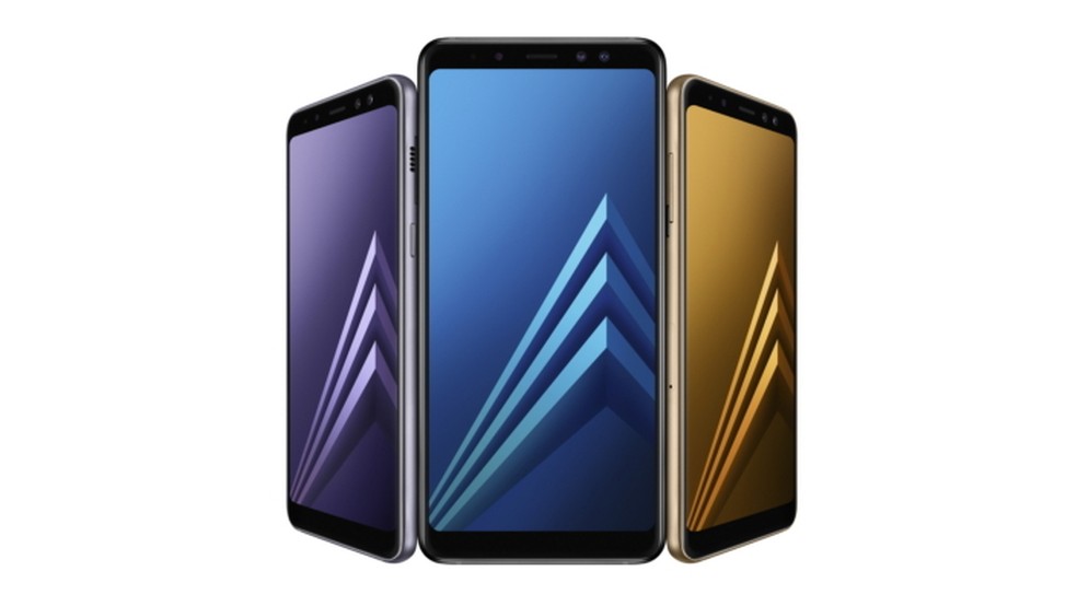 Exynos 9610 deve estar presente nos sucessores do Galaxy A8 e A8 Plus (foto). — Foto: Divulgação/Samsung